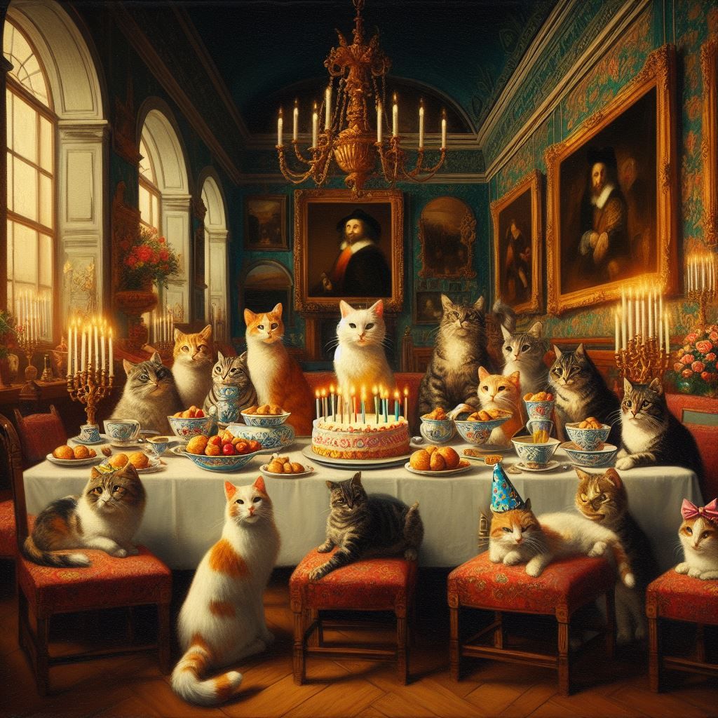 A Cat's Birthday Party