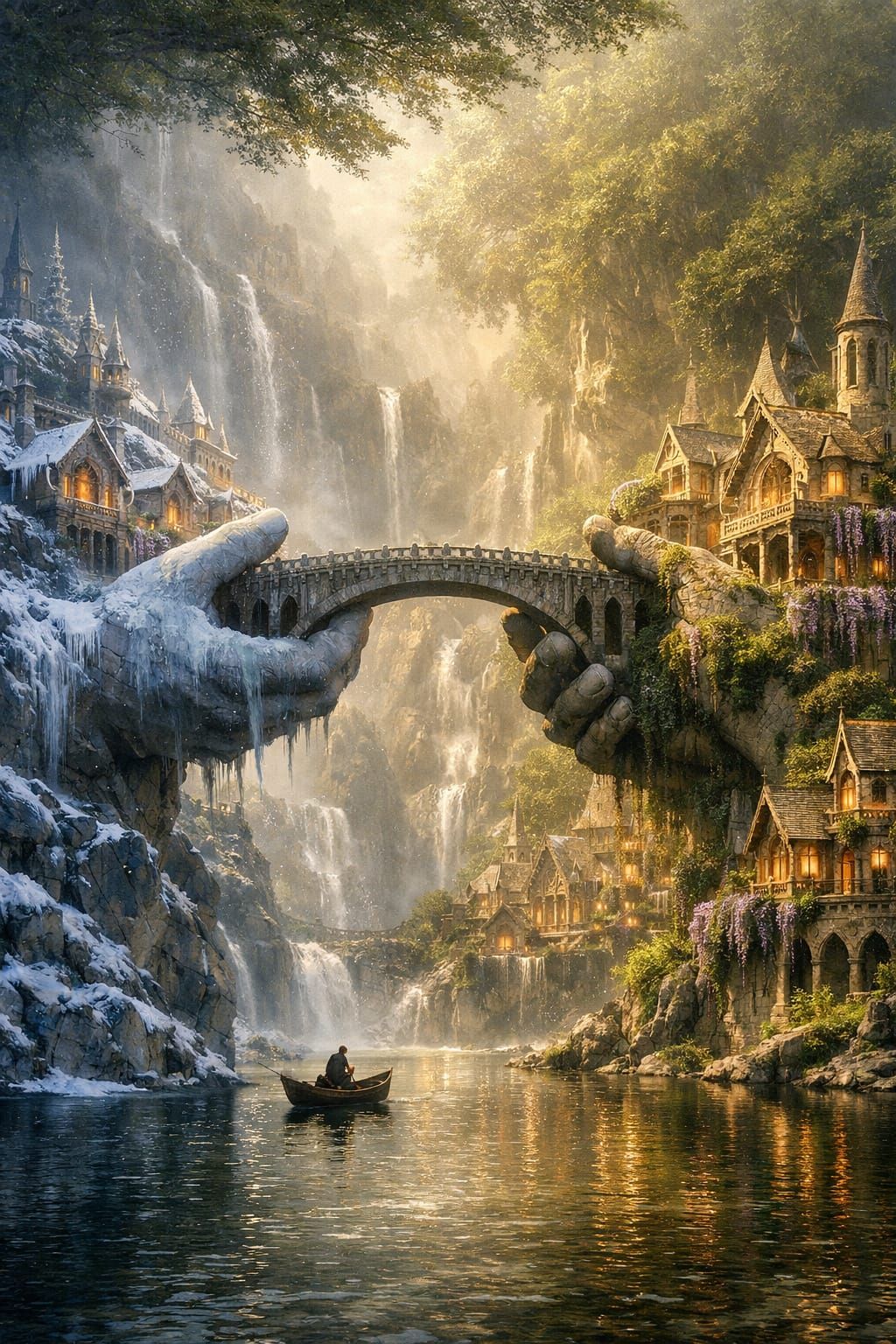 The Bridge Between Seasons  by @Cilia