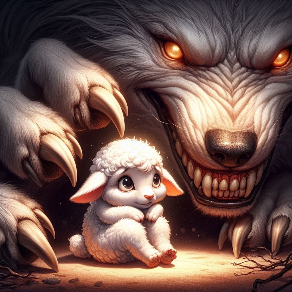 Please don't Mr wolf