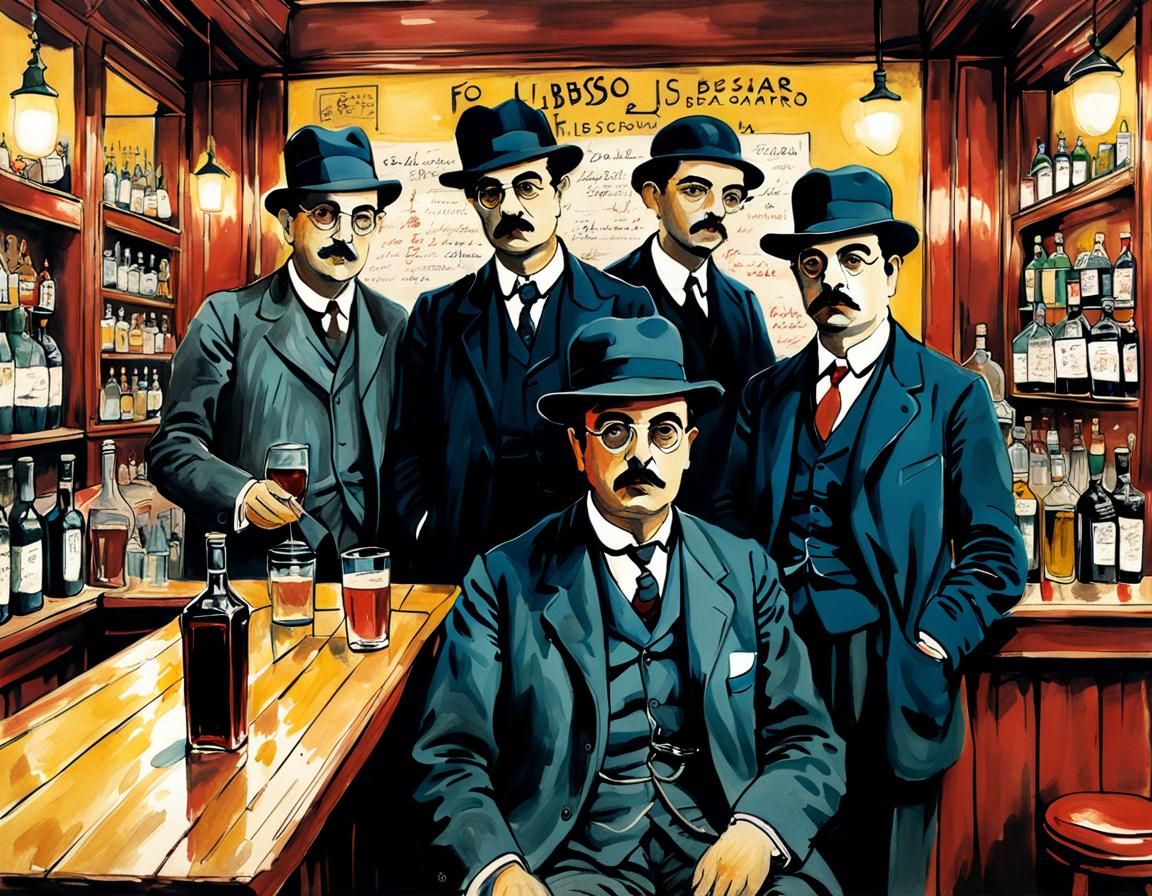 Fernando Pessoa, Alberto Caeiro, Álvaro de Campos, Ricardo R...