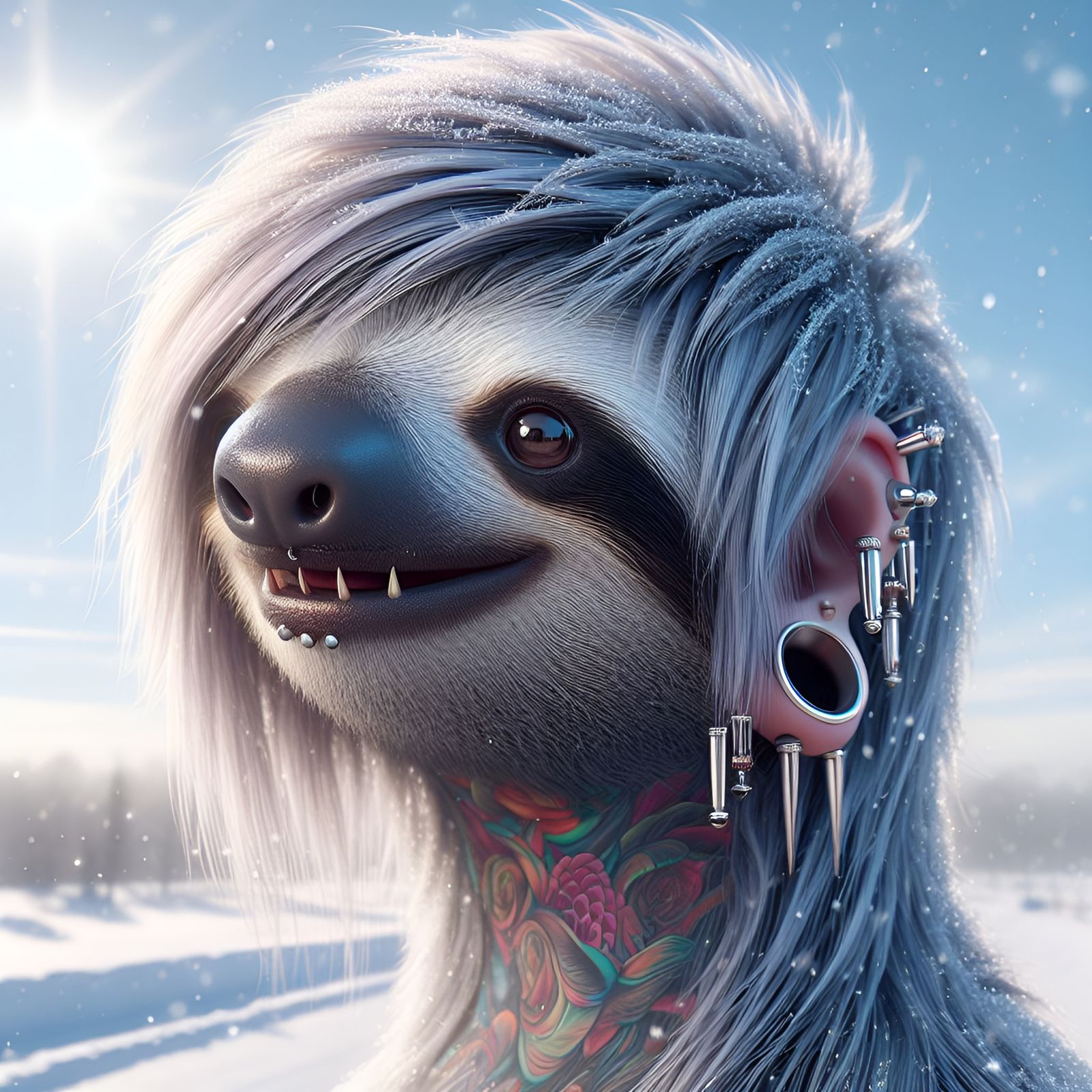 Goth Sloth on Hoth
