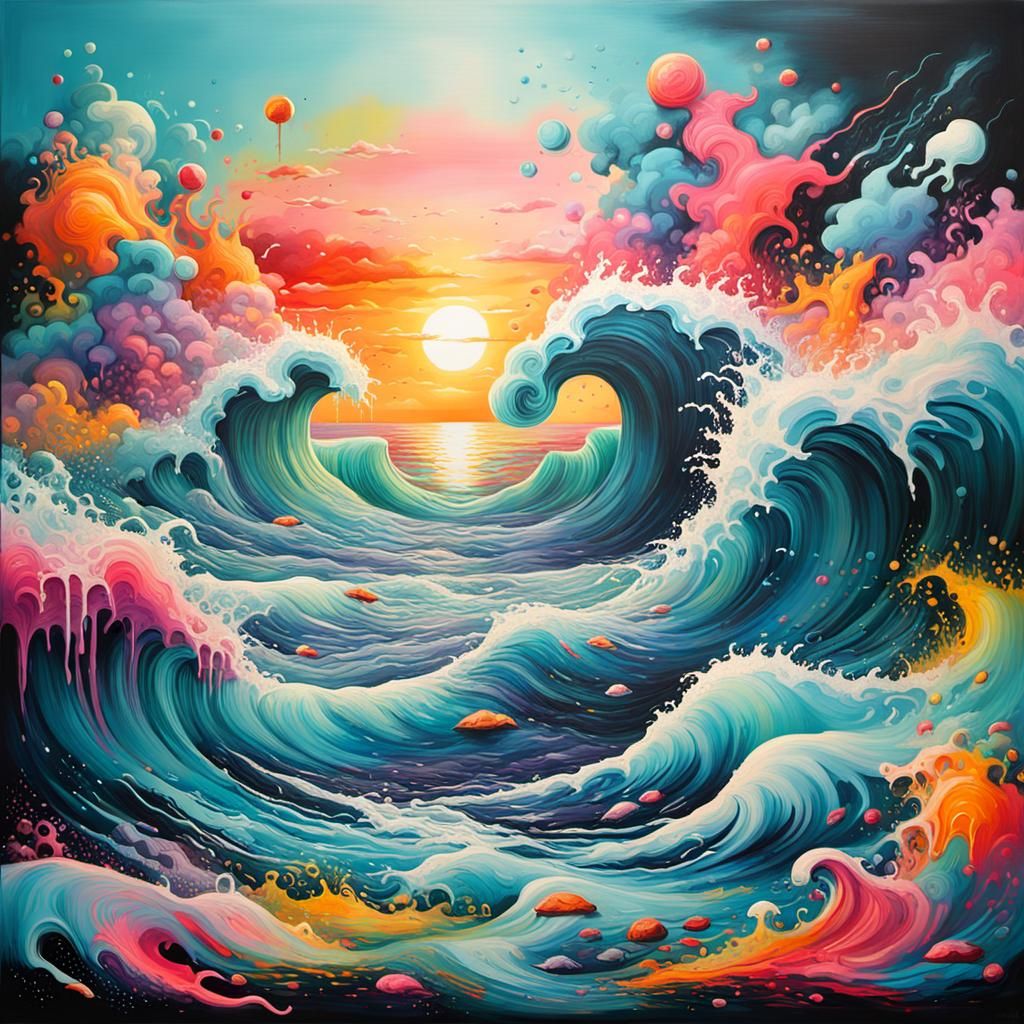 the sea