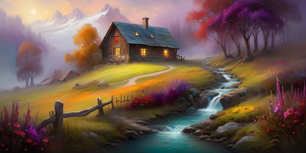 Old Swiss Farmhouse #2