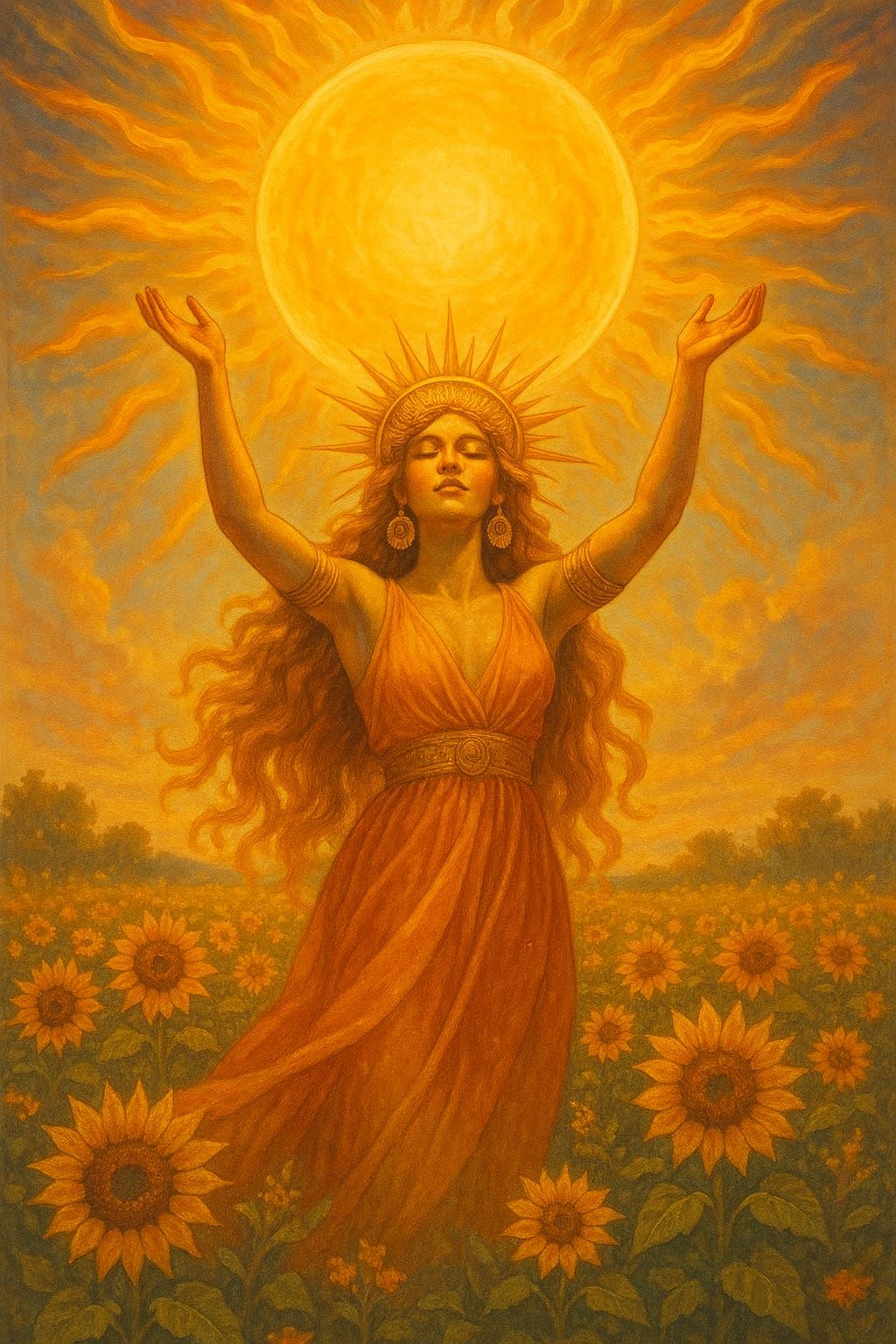 Solar goddess