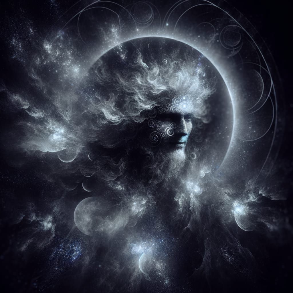 A Eldridge MOON GOD with a Dark Aura Surrounding him - AI Generated ...