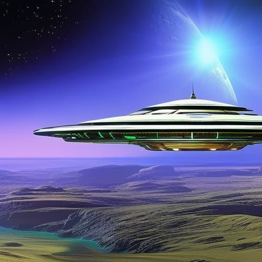 ufo - AI Generated Artwork - NightCafe Creator