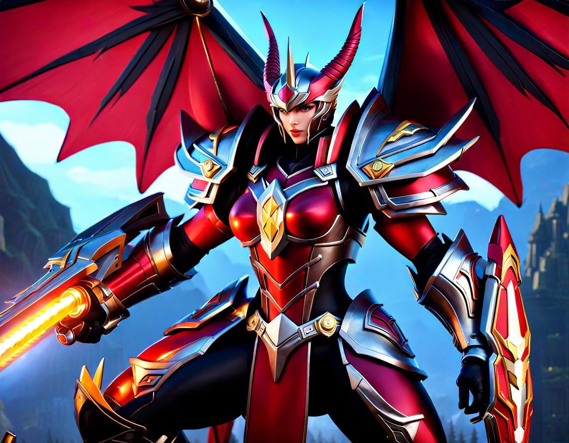 World of Warcraft red dragonflight queen and Aspect of Life ...