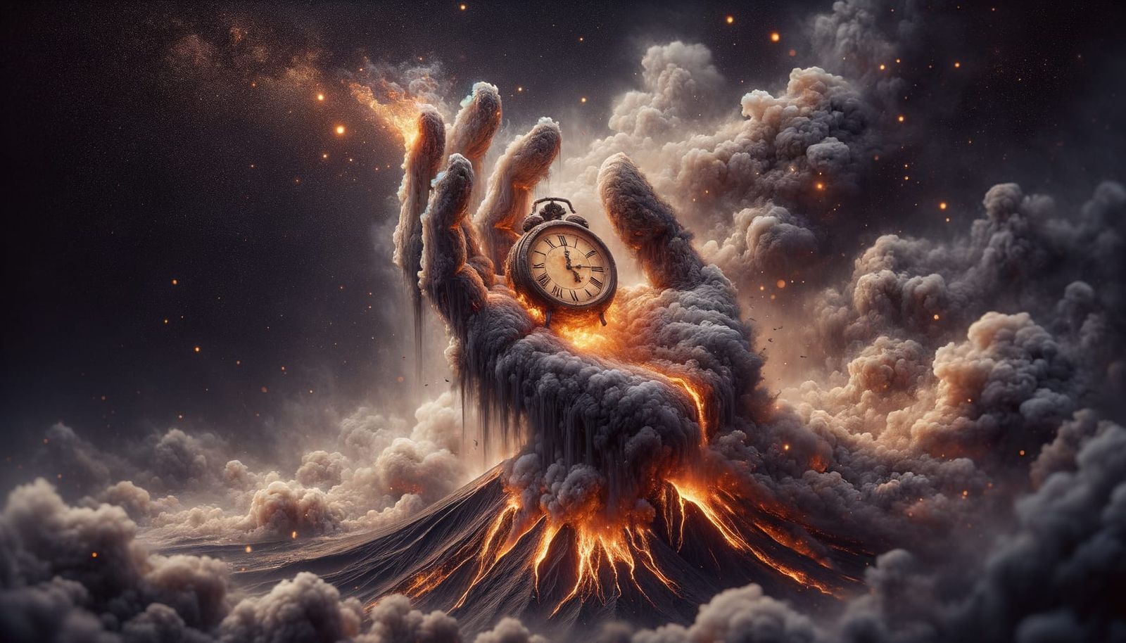 The Beginning of Time  by @DecloDee