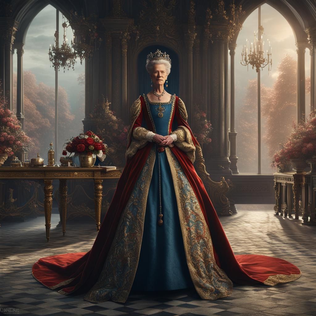 Her Majestic Queen of Denmark Margrethe 2.
