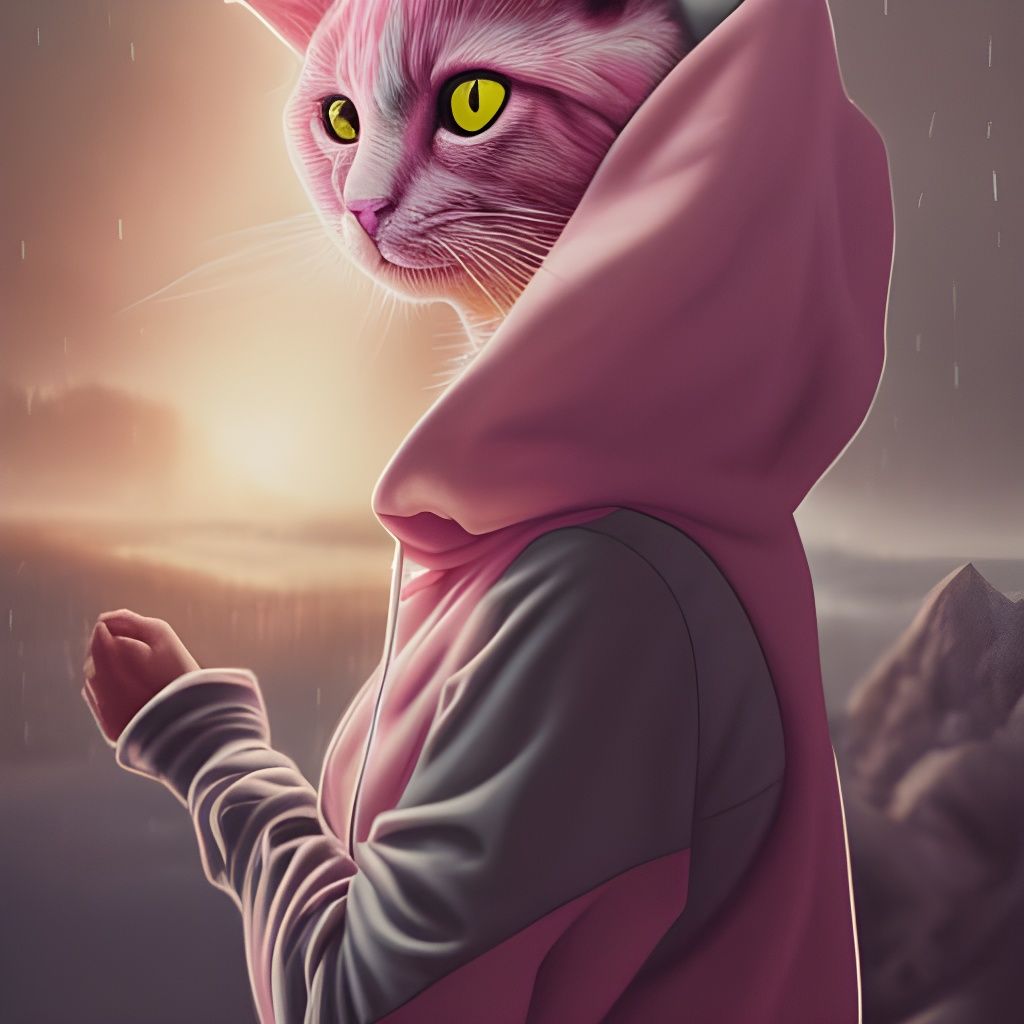 Pink Panther Inspired - AI Generated Artwork - NightCafe Creator