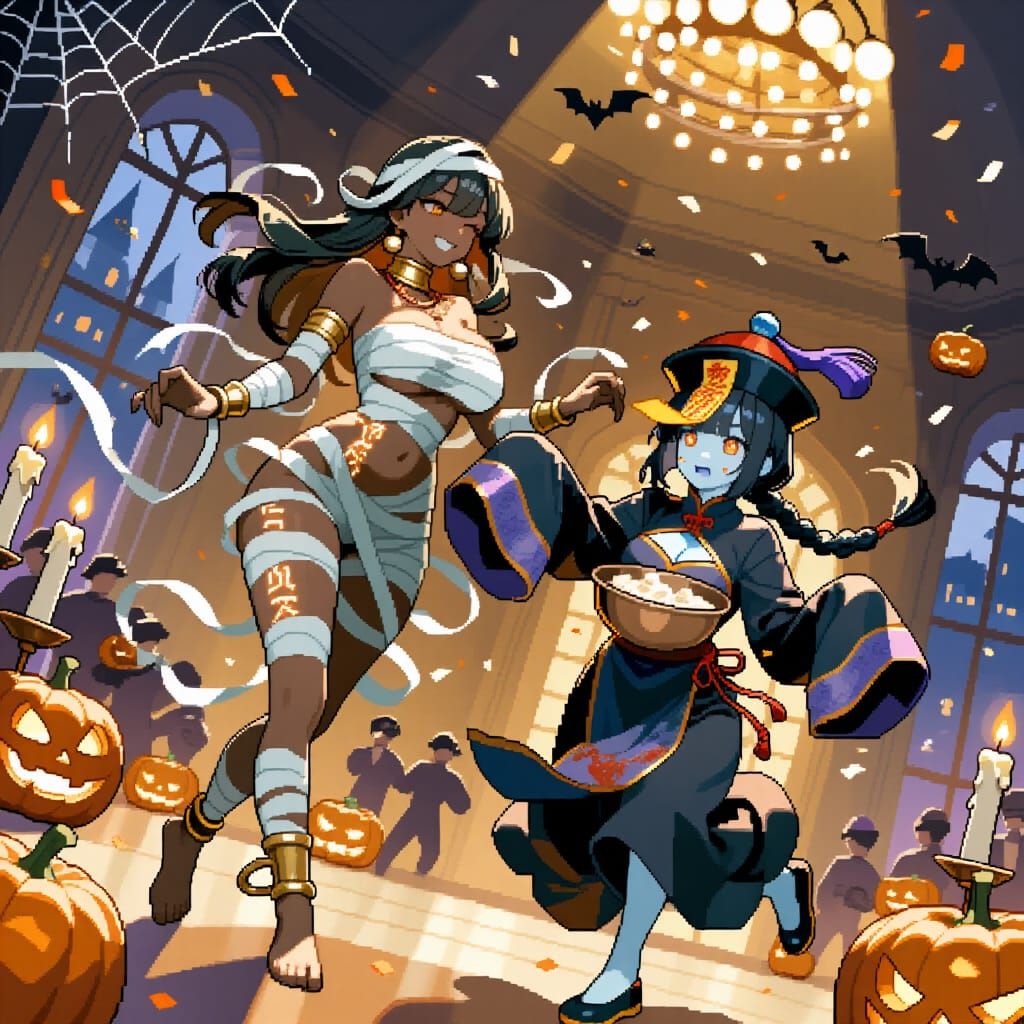 Nefyra and Xun-Mei on Prom Night