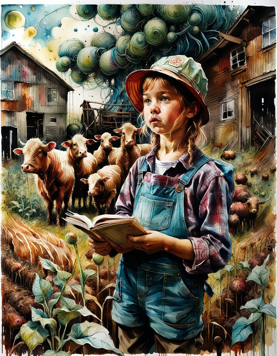 Farm life   by @Julius Puech