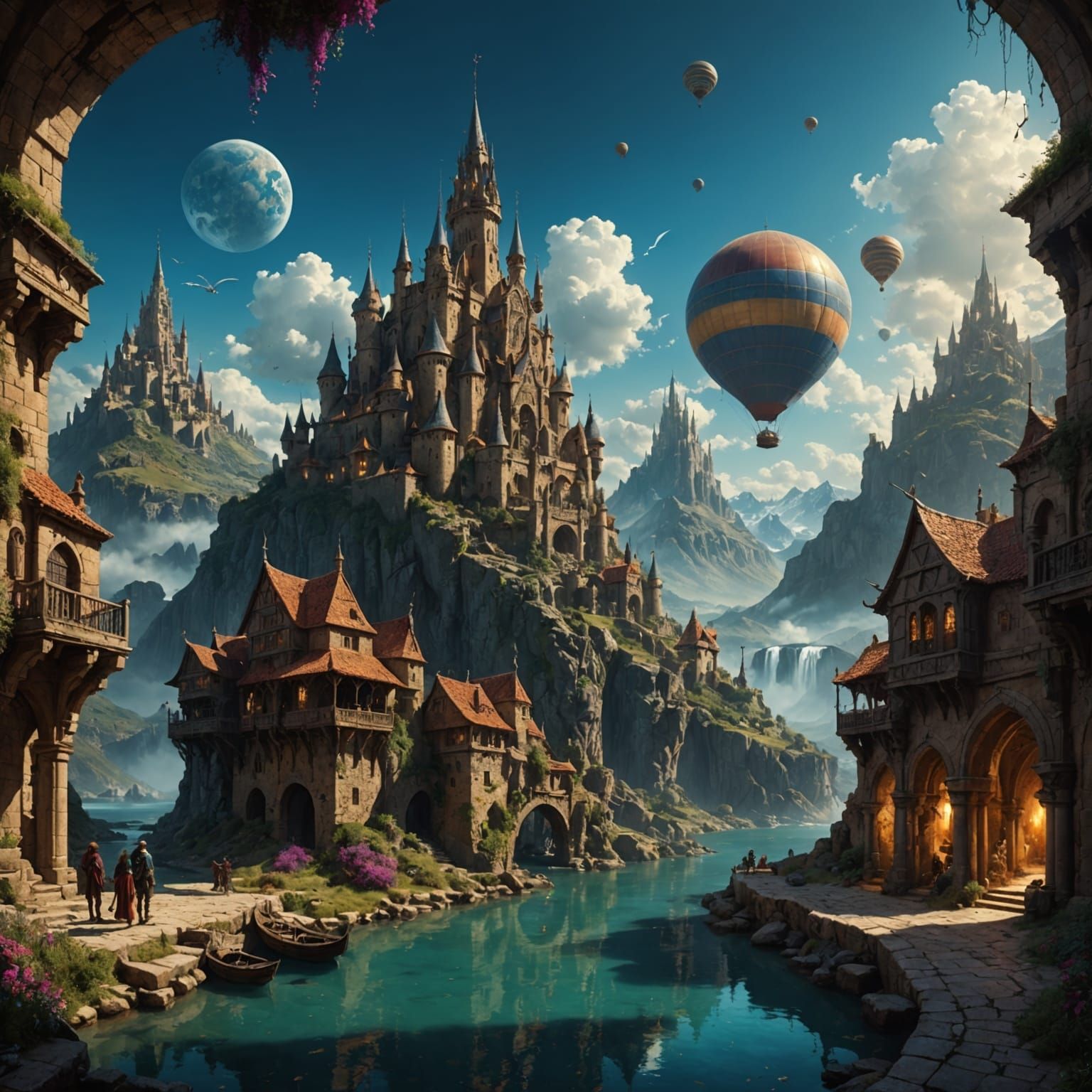 Ethereal Stairway to the Spirit Realm