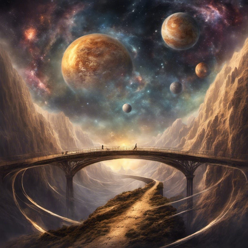 Bridge to eternity  by @ArtByAj