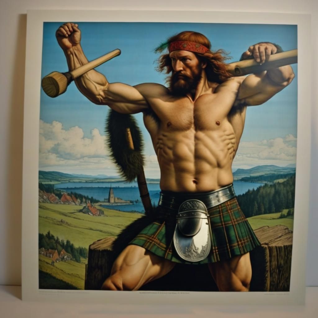 Few remember the origins of the caber toss in martial arts. - AI ...