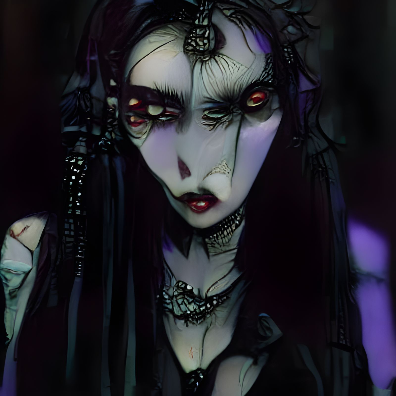 Demon Queen of the Nightclub - AI Generated Artwork - NightCafe Creator