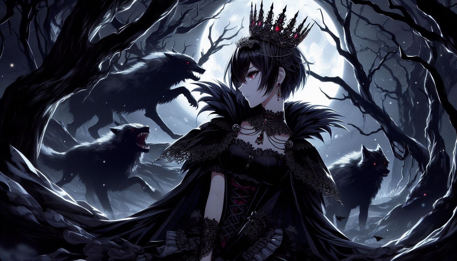 Dark queen me