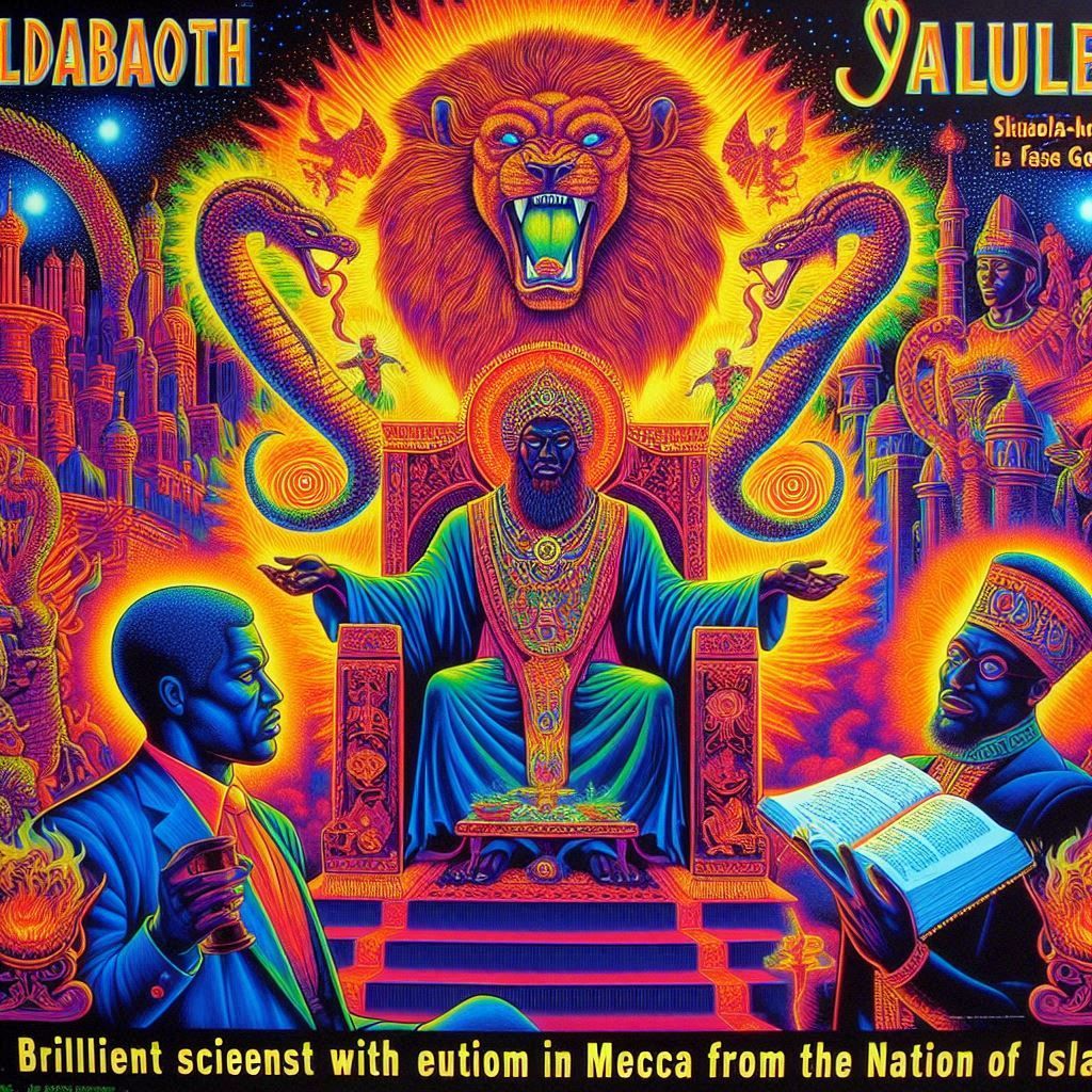 yaldebaoth bestowing his evil quest on to yakub