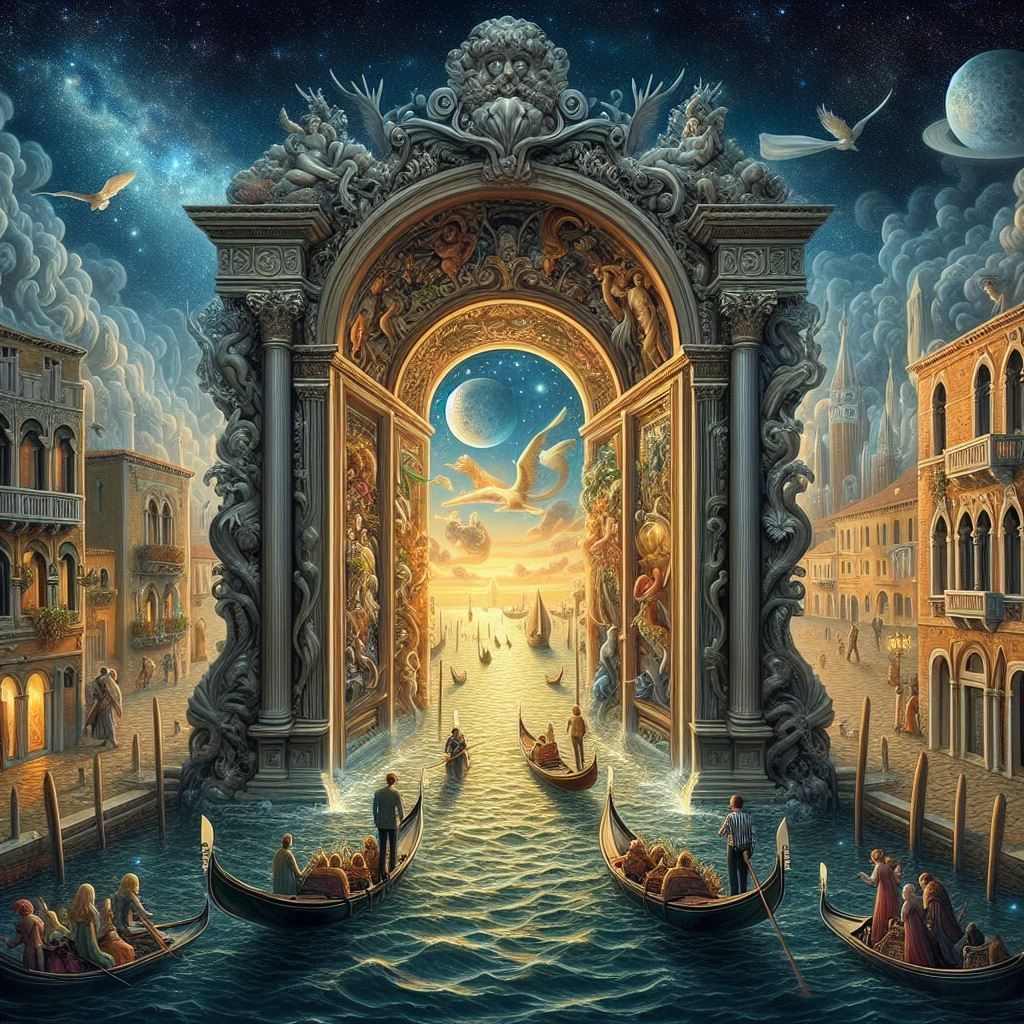 Vanice Italy Fantasy doorway