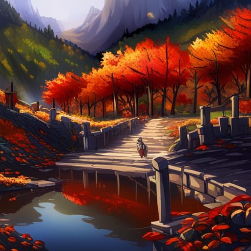 what fall looks like in the south, highly detailed