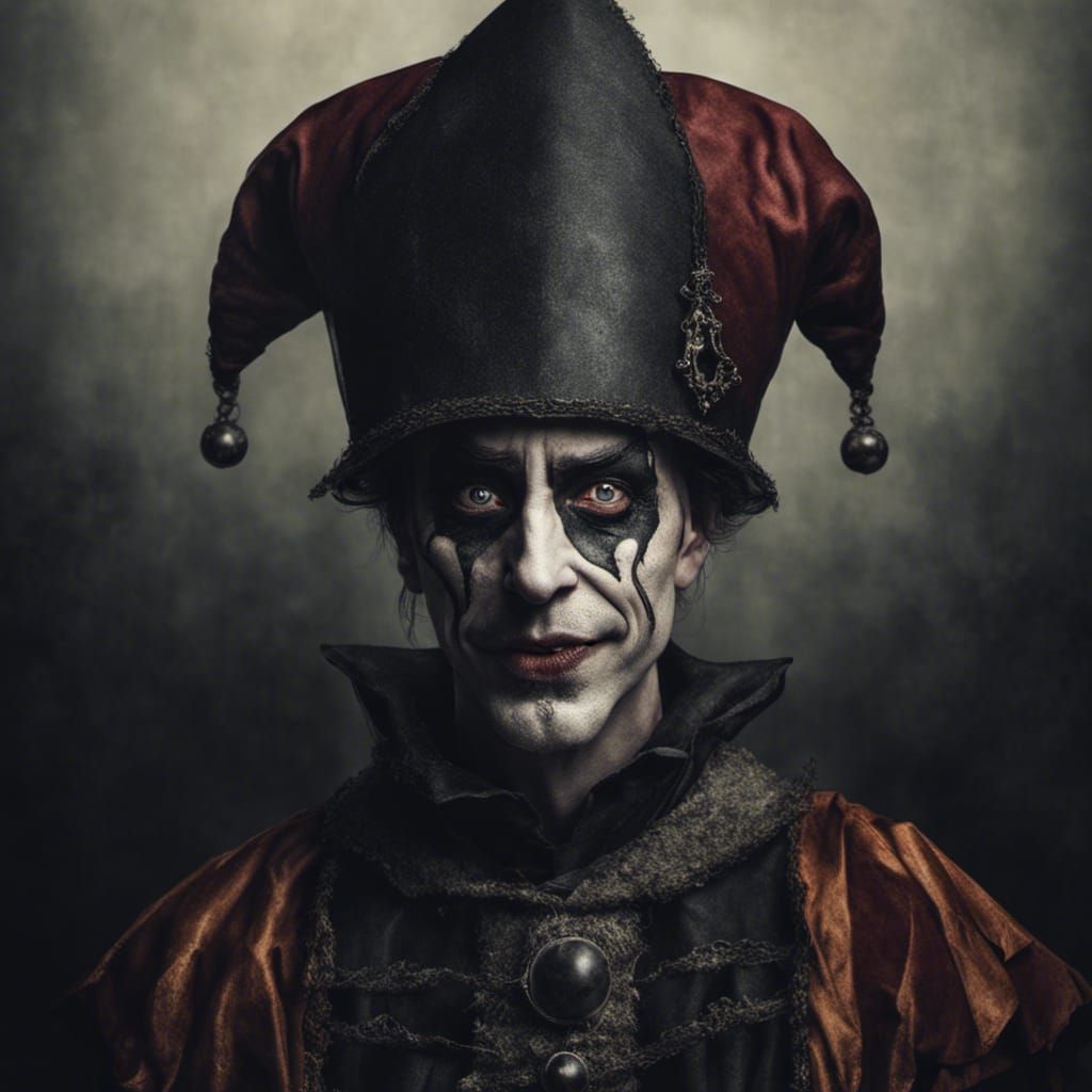 The Mad Jester - AI Generated Artwork - NightCafe Creator