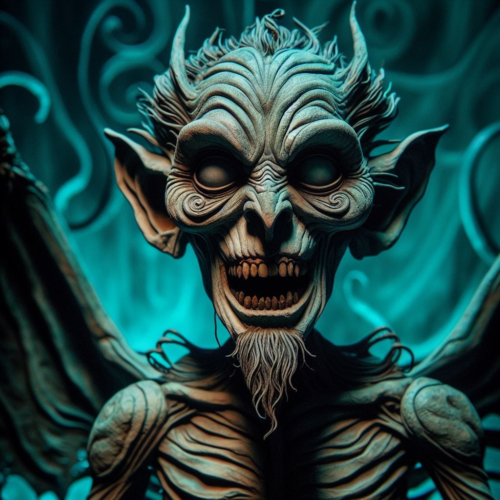 Demon puppet (Pan's Labyrinth) AI Generated Artwork NightCafe Creator