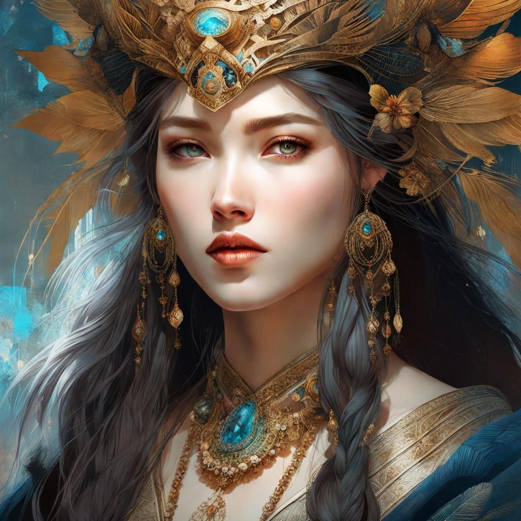 Beautiful Princess - AI Generated Artwork - NightCafe Creator