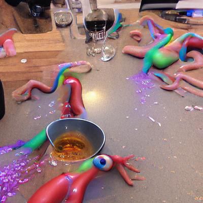 things are getting weird and they are about to get messy