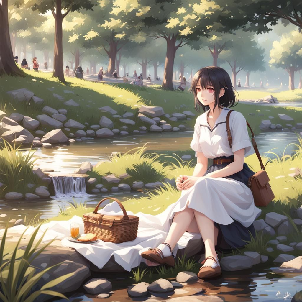 Having a Picnic Alone