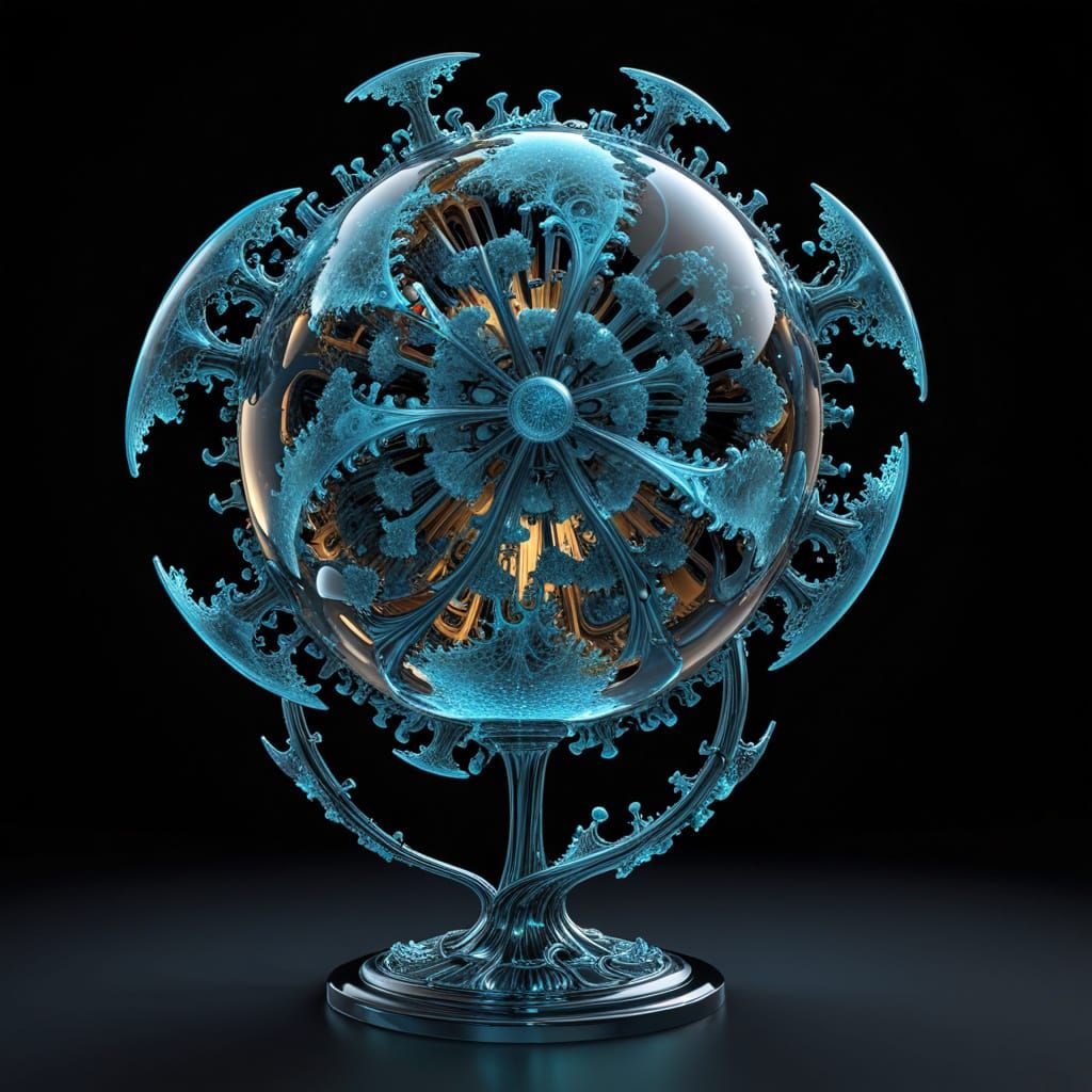 A spaceship based on upon the following maths:
Rendered with full rotation by an exact angle of \( \pi/64.2458778542 \) on the z-axis with a...