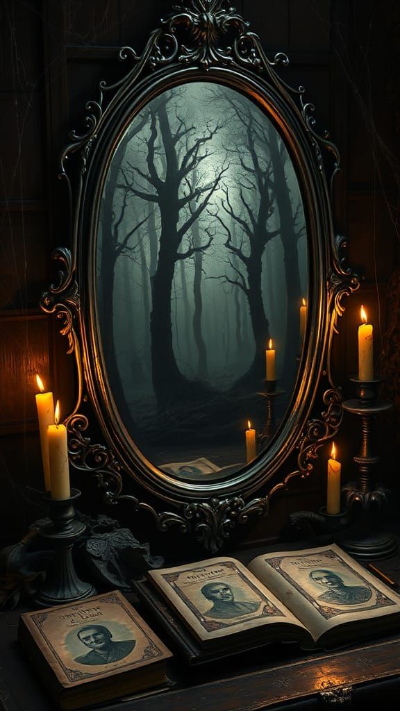 Cursed mirror  by @anakin s