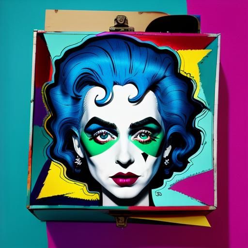 Woman boxed in