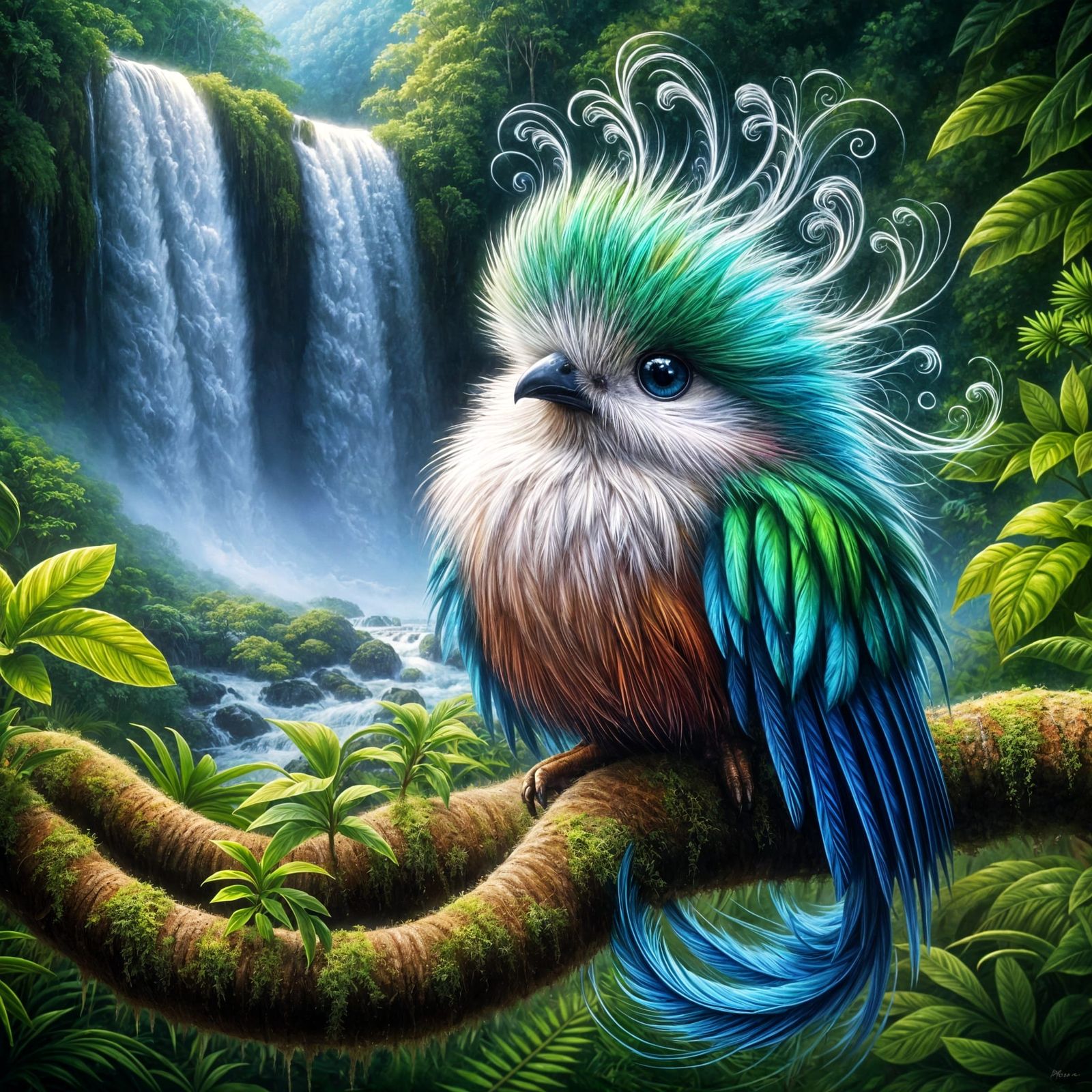 Whimsical Quetzal