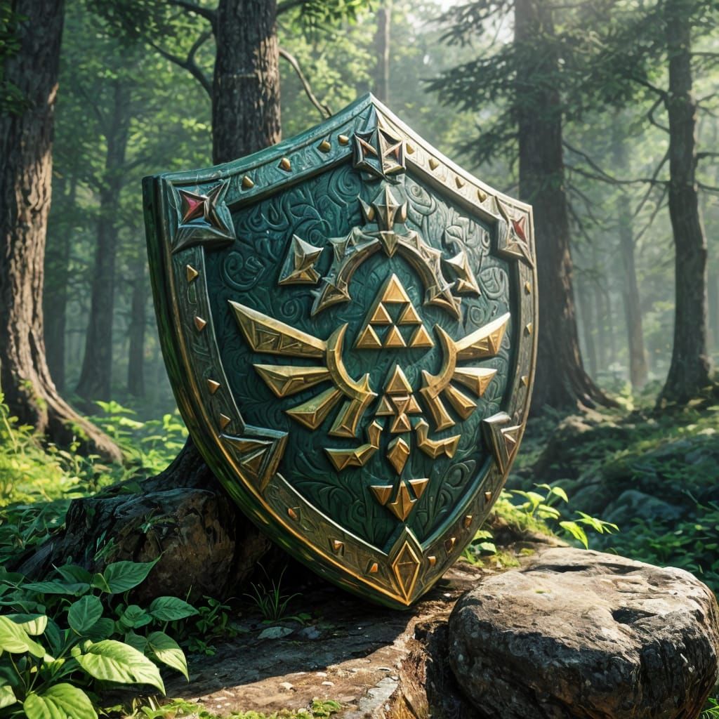 Hyrule Shield   by @1cheesepuff