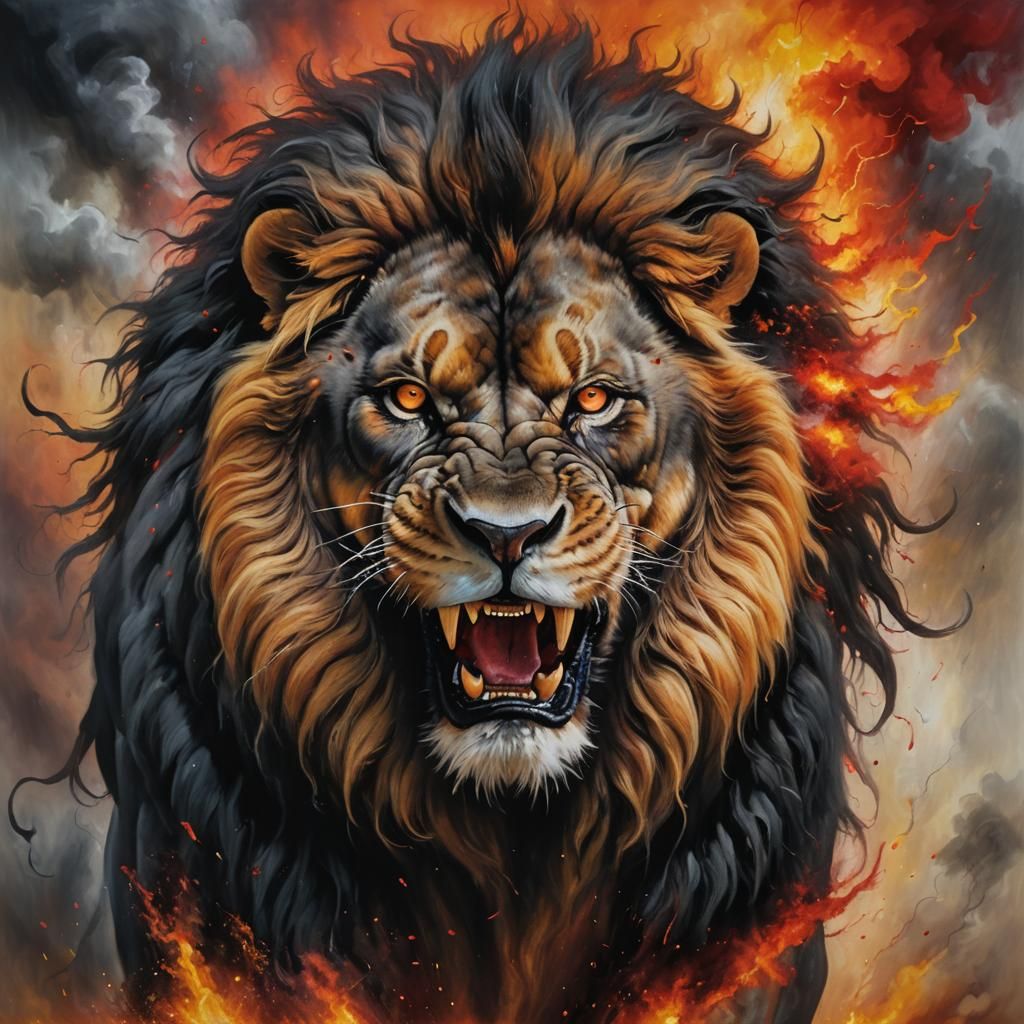 "Thunderous Majesty"  by @ViMa