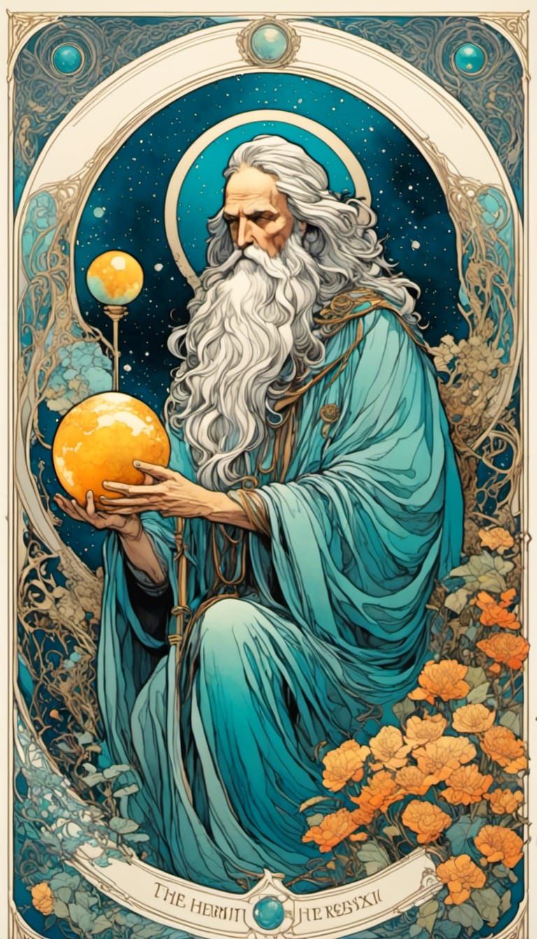 The Hermit Tarot