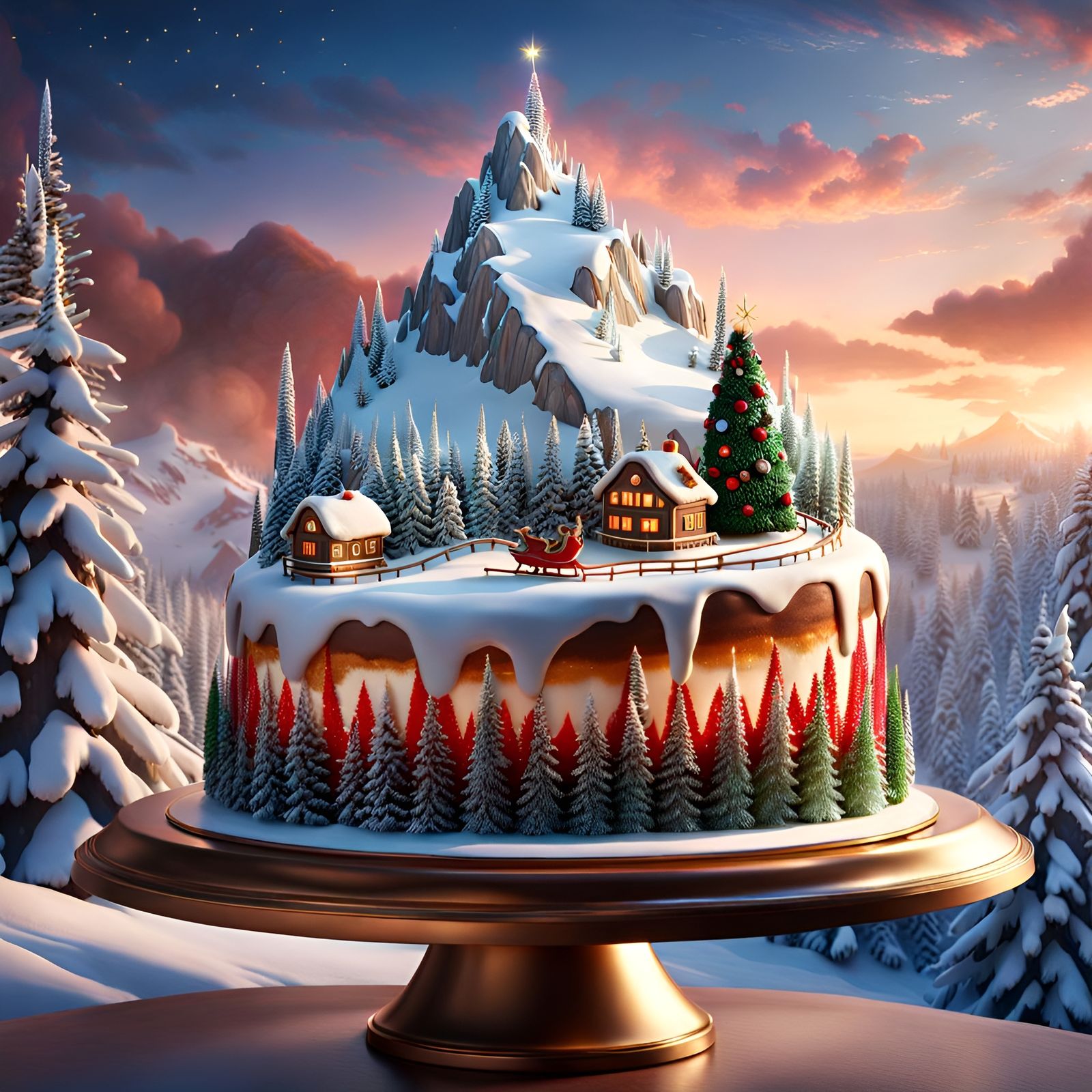 Tarte au Christmas  by @Kuiken