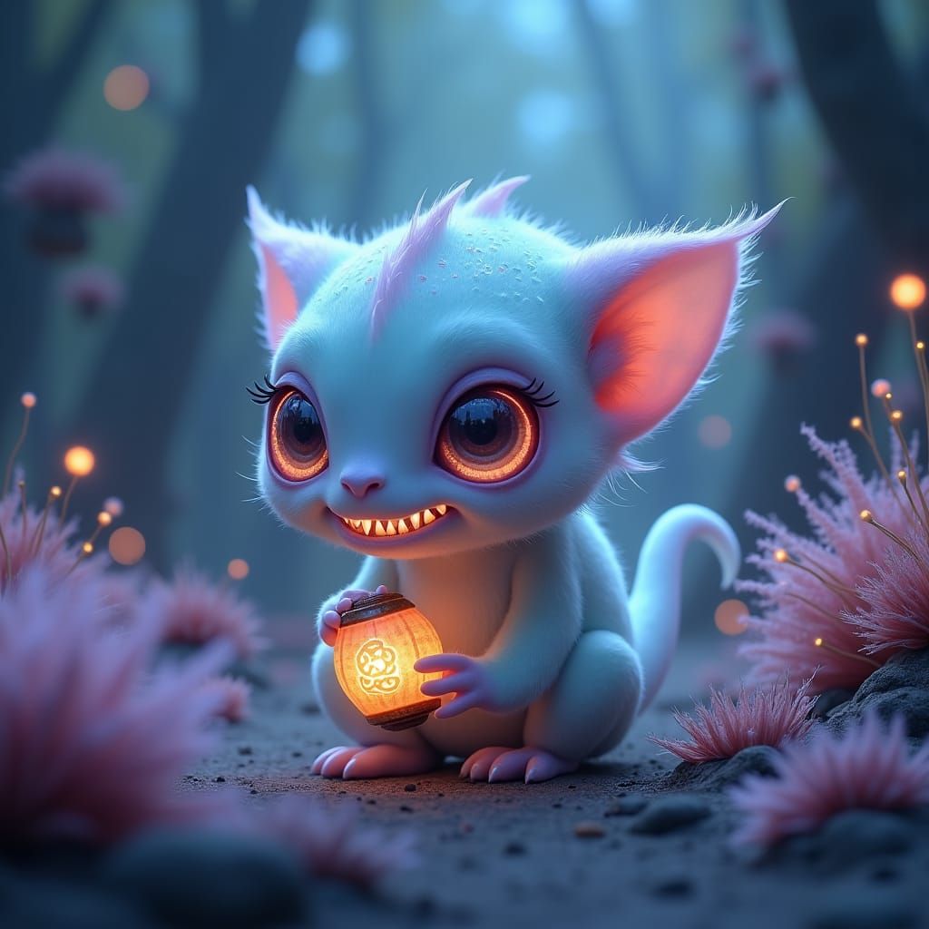 Adorable alien