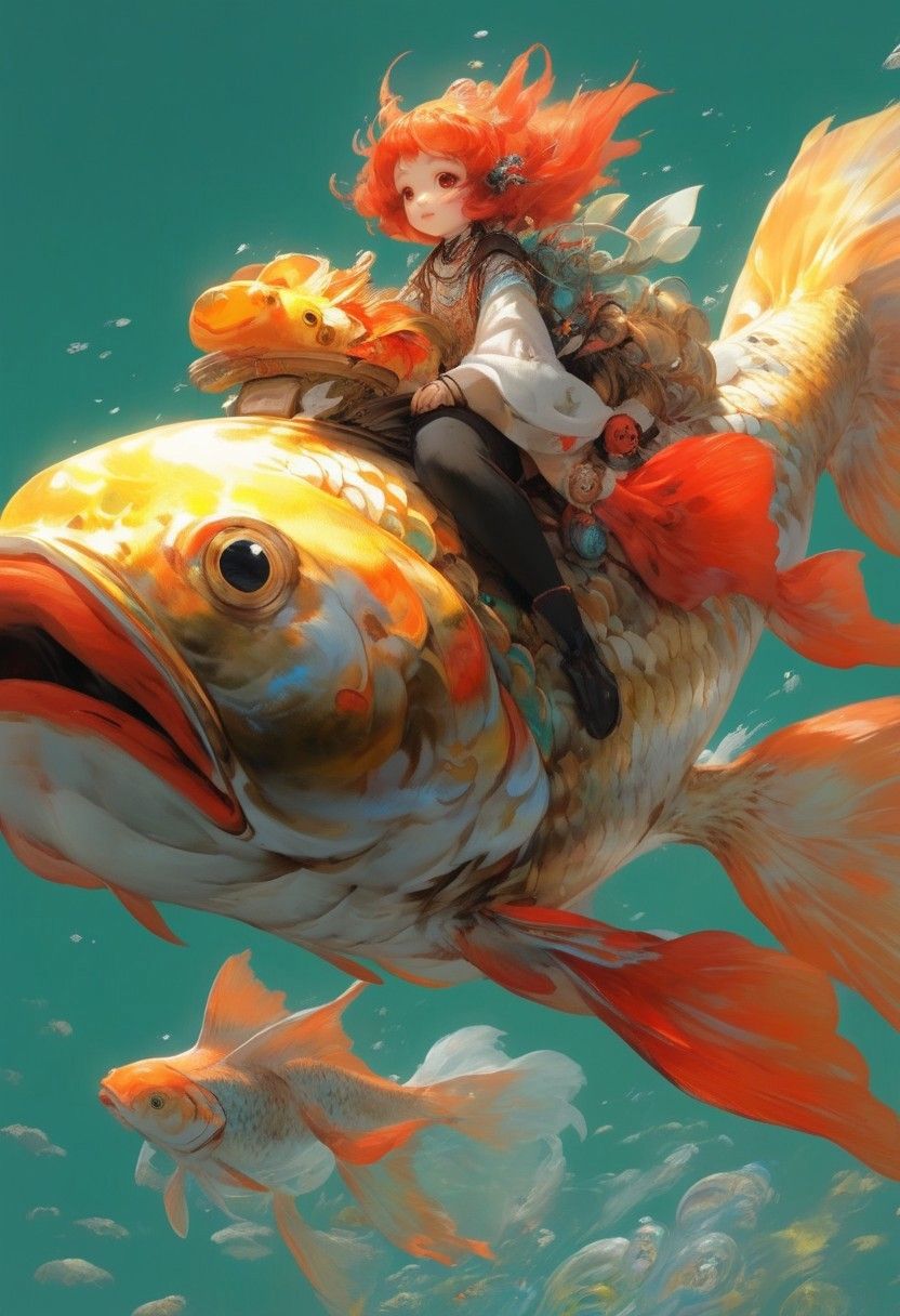 Girl & Koi Adventure
