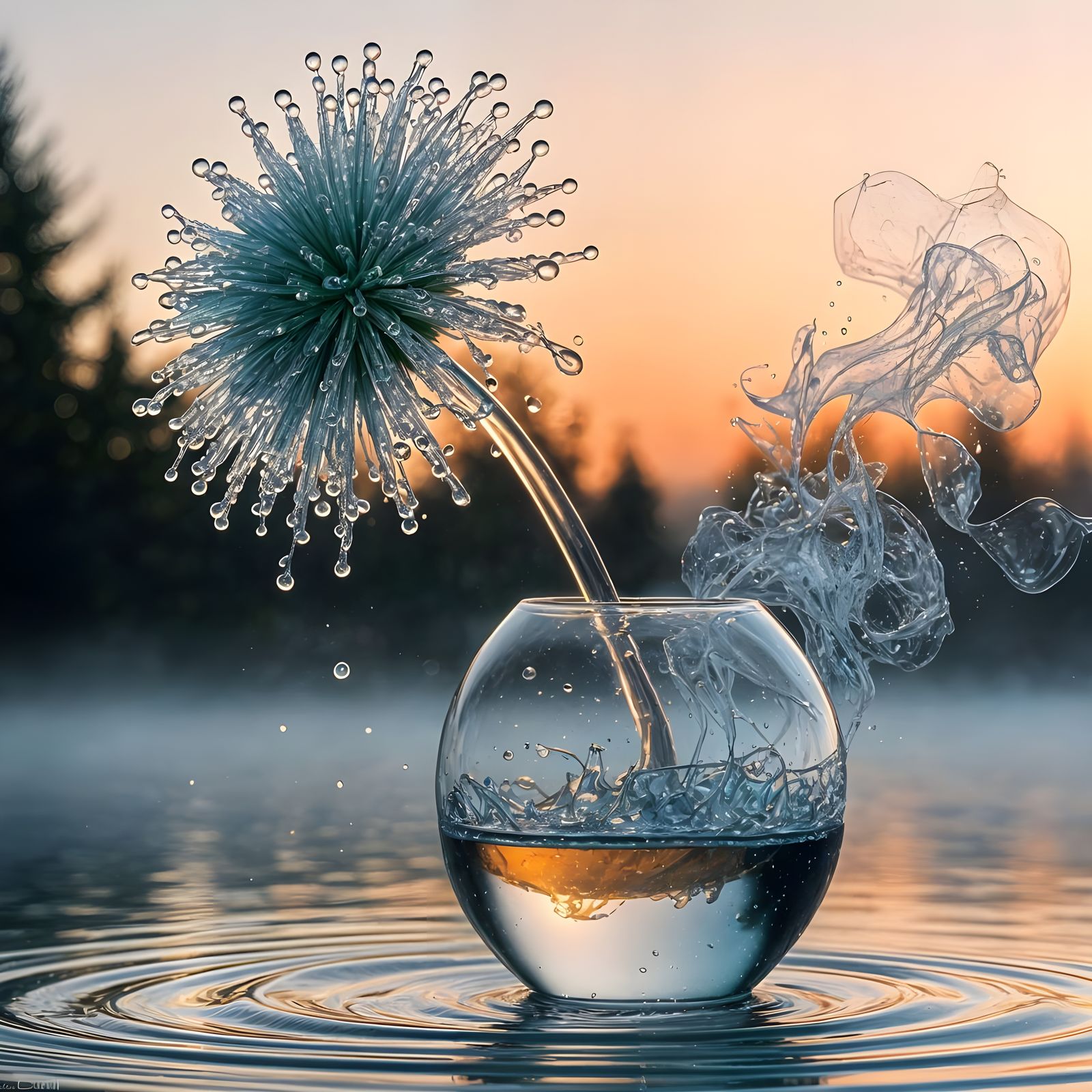 Springtime Ice Tea 5.0.  by @Omimimo