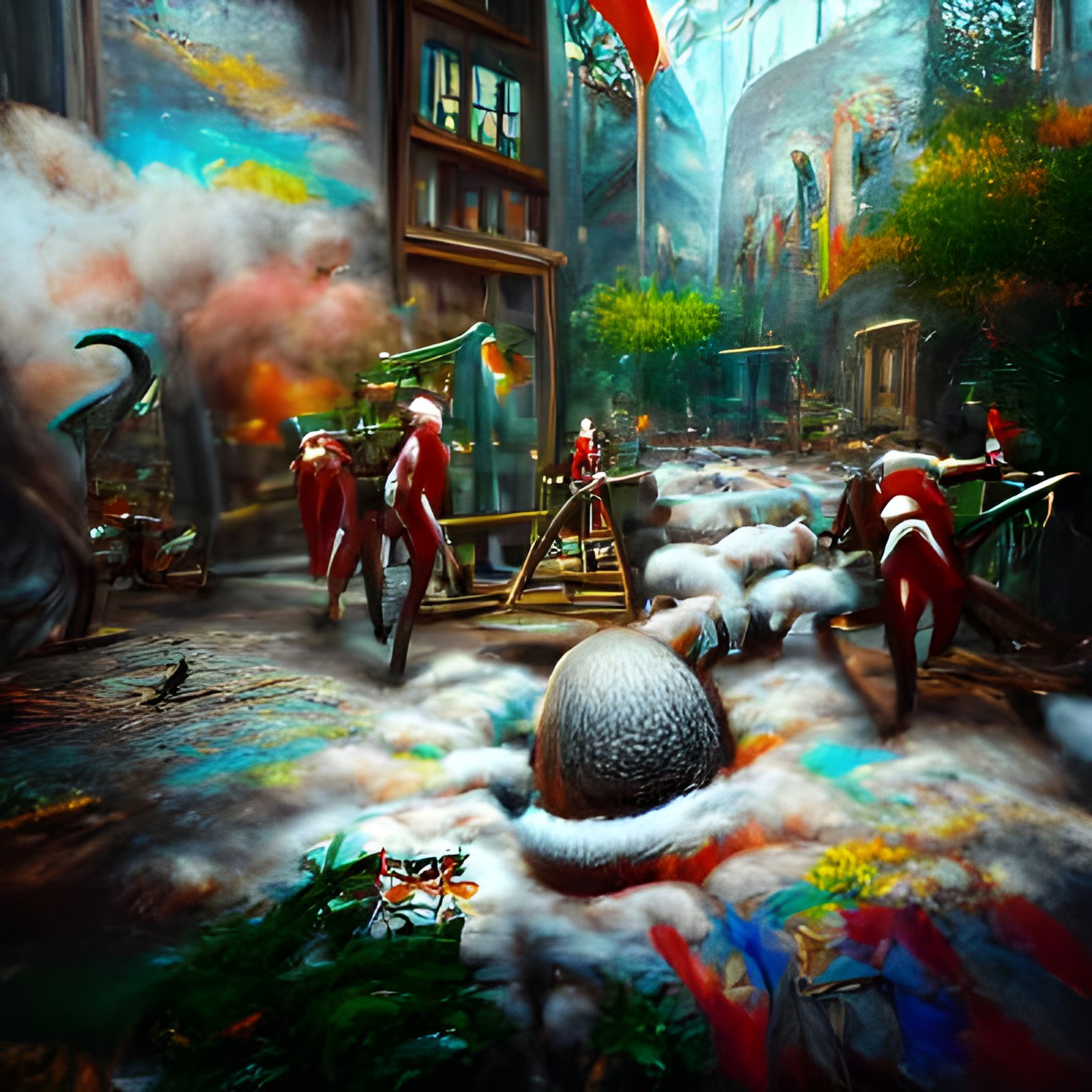 Santa’s elves started a revolution against their evil ruler,...