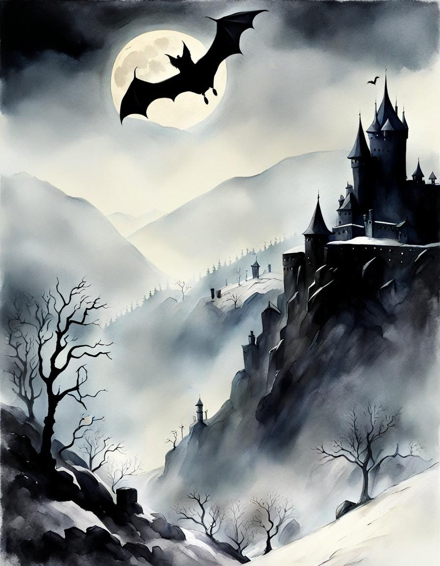 Bat dance AI Generated Artwork NightCafe Creator