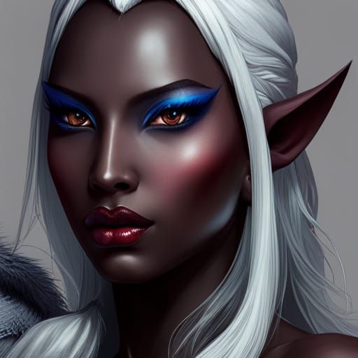 Dark Elf - AI Generated Artwork - NightCafe Creator