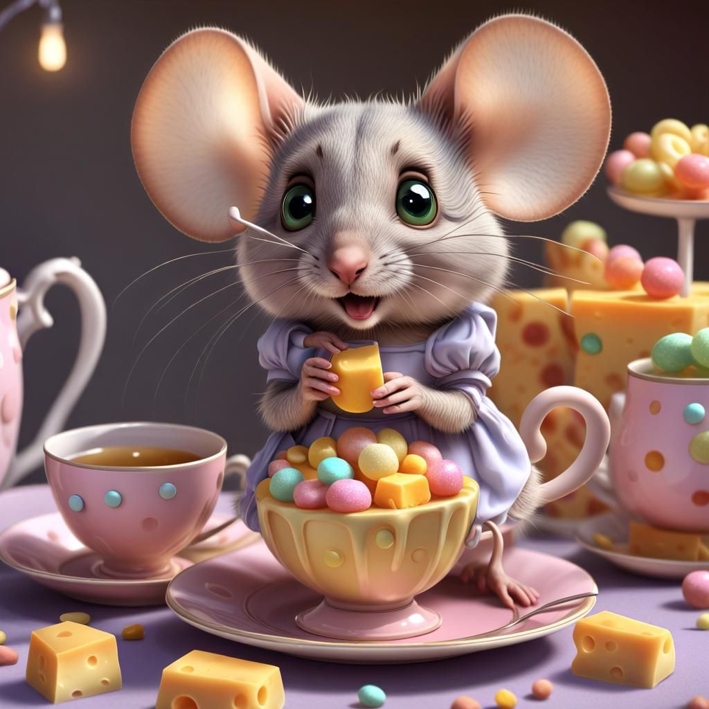 Tea Party   by @AriannaWinters