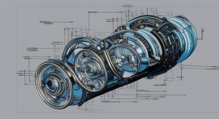 Engine blueprint   by @Ghexghe