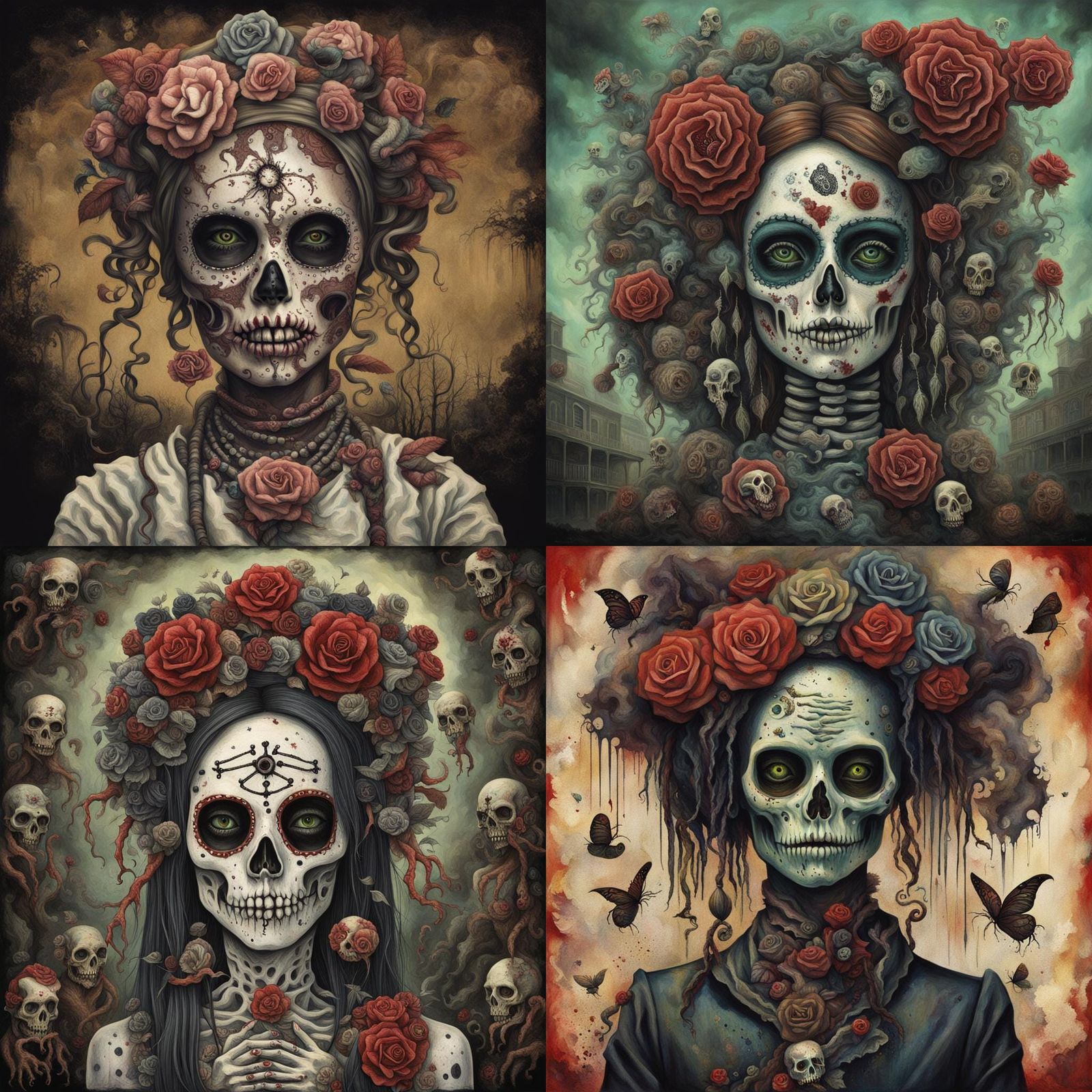 VOODOO BECKY  surrealism zombiecore