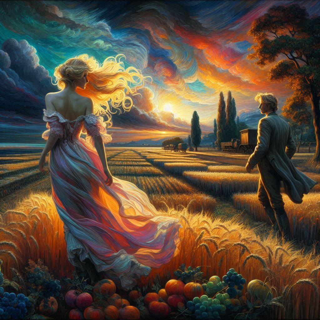 In Fields of Golden Glow, We Whispered Secrets to the Sky