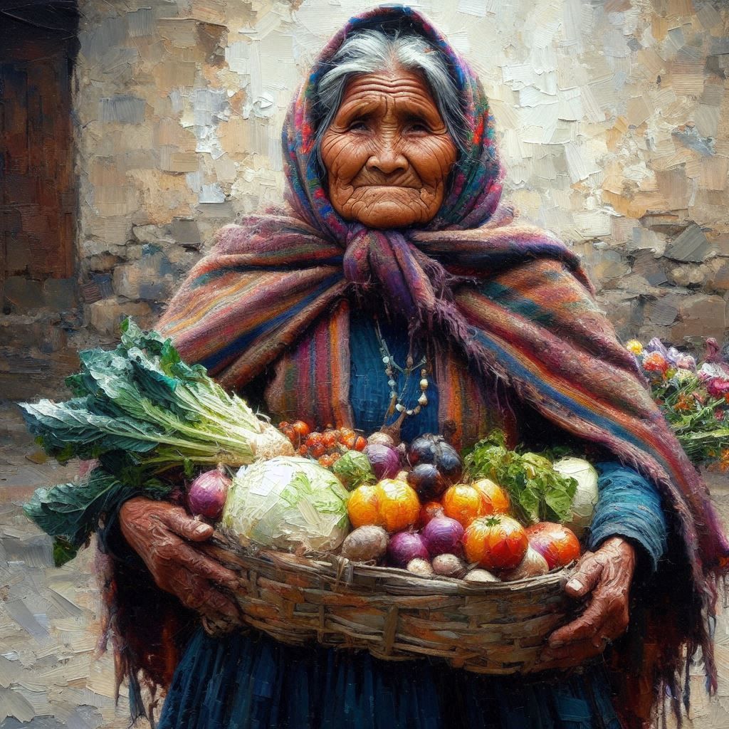 Ecuadorian Farm Lady   by @GiGi