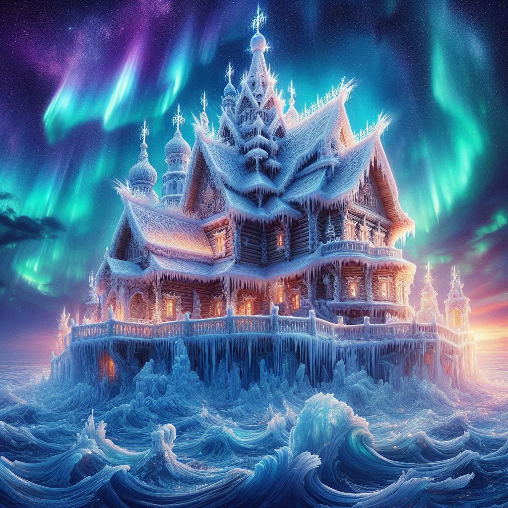 Russian fairytale house