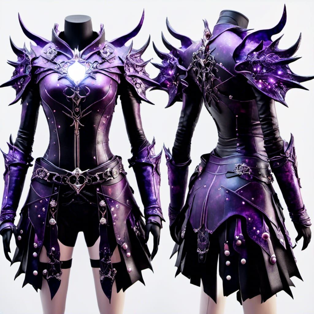 pearlescent PURPLE AGAINST   RAINBOW GALAXY LED LIGHTS EMITT...
